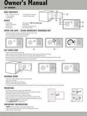 safewell safe manual|Safewell Safes Manuals and User Guides PDF Preview and .
